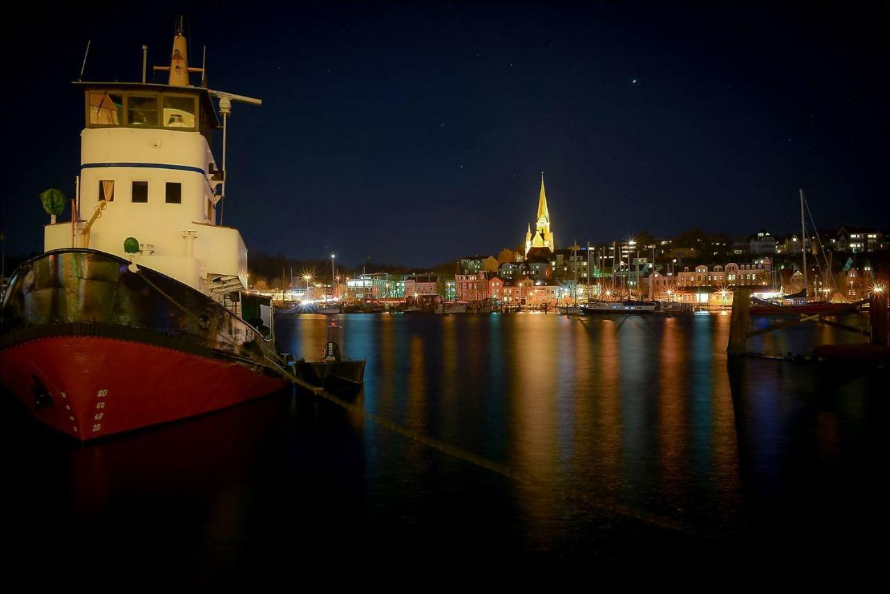 Ferienwohnung Fischersfru Flensburg Exterior foto